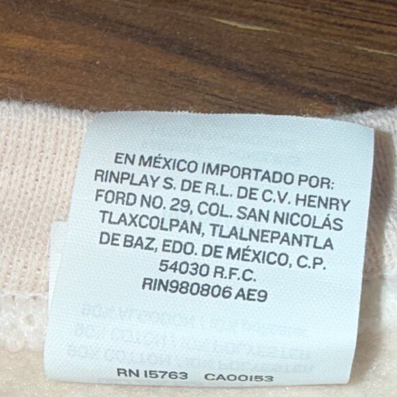 Cream Graphic Sweatshirt – Women’s Size M - Picture 3 of 10